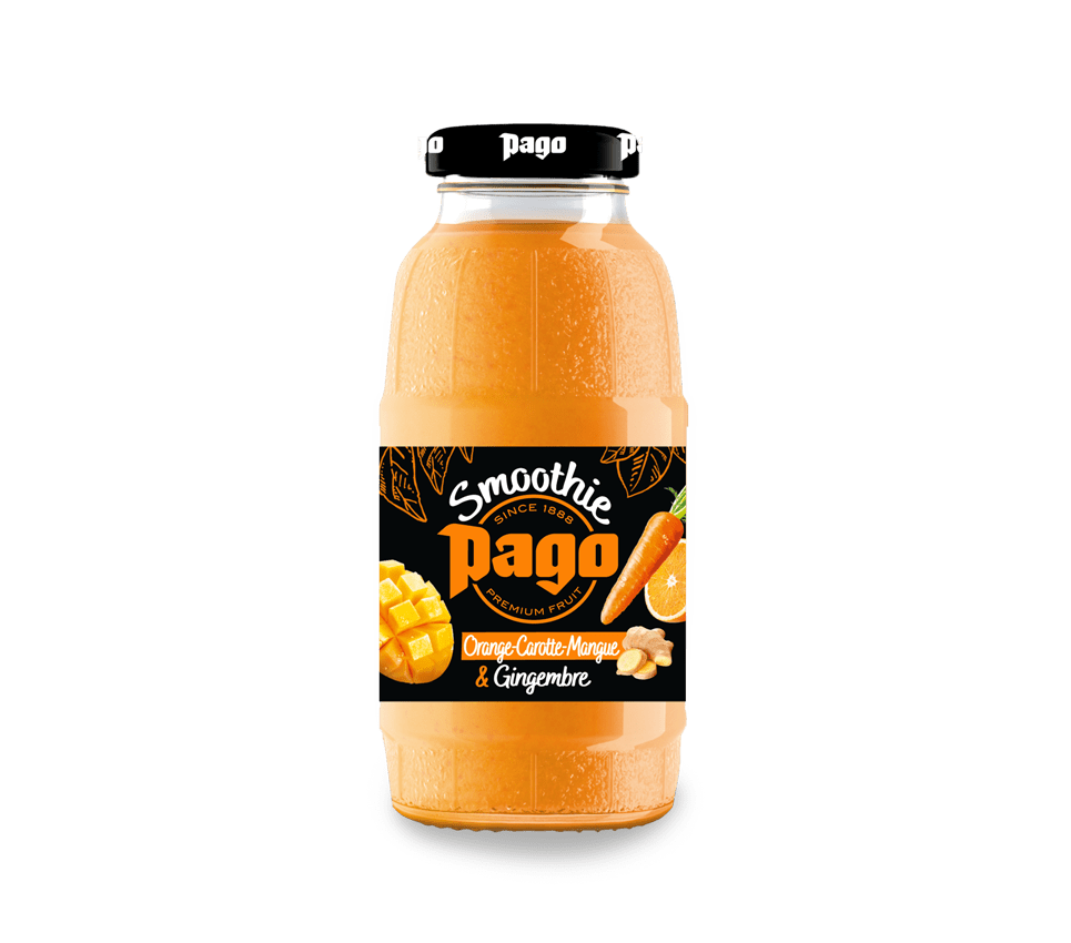 Pago Smoothie - Naranča, mrkva, mango & đumbir